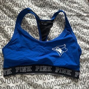 VS Pink MLB Toronto Blue Jays Ultimate sports bra top